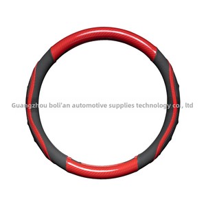Popular transpirable y resistente al desgaste de cuero para <span class=keywords><strong>volante</strong></span> de coche, accesorios interiores automotrices universales para hombres - Product Image 3