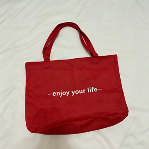 Sac à bandoulière en toile de coton grande capacité avec logo personnalisé, sac de shopping en toile écologique en gros - Product Image 2