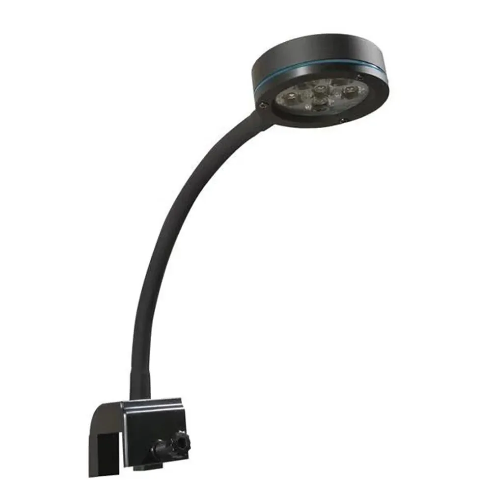 Tanque de aquário com luz de led, tanque de aquário azul e branco com luz led coral marinho sps lps, iniciante de 90v-240v para tanque de marítima de 30-50 cm