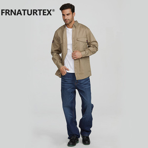 FRNATURTEX <strong>Wholesale</strong> Custom Fire Rated Clothing Mechanic Workwear Fire Resistant Work <strong>Shirts</strong> - Product Image 3