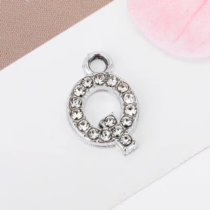Assorted Alloy Diamond DIY Pendants Set-Inlaid Charms for Necklace <b>Bracelet</b> & Apparel Luxury Gold Silver <b>Metal</b> Craft Wholesale - Product Image 5