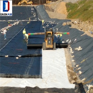 0.3-2mm HDPE Geo Membrane Géomembrane Revêtement de Barrage pour Poissons Ferme Piscine Étang Extérieur - Product Image 6