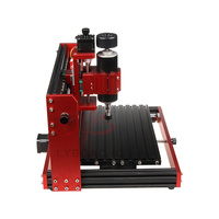 Machine de gravure et de fraisage CNC de bureau 3020 PLUS avec guide linéaire complet, graveur hors ligne, support de sculpture sur bois, compatible laser