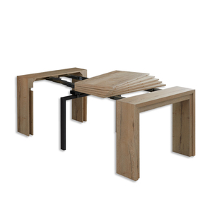 Muebles de sala de estar que ahorran espacio Mesas de <span class=keywords><strong>consola</strong></span> extensibles convertibles para casas prefabricadas - Product Image 3