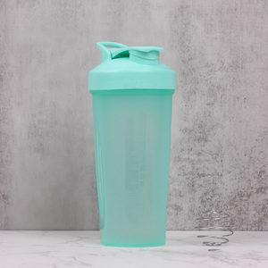 Bouteille de shaker de protéines de lactosérum en plastique sans BPA pour le sport et l'eau - Product Image 6