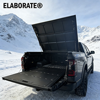 Cubierta Hidráulica para Camioneta, de Aleación de Aluminio Reforzada, Protección Contra Óxido y Corrosión, Almacenamiento Expandible y Portátil