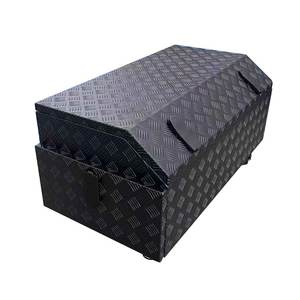 Boîte à outils plate en <span class=keywords><strong>aluminium</strong></span> noir thermolaqué CAIXIN <span class=keywords><strong>pour</strong></span> benne de camionnette, étanche avec joints sous châssis <span class=keywords><strong>pour</strong></span> <span class=keywords><strong>remorque</strong></span> - Product Image 3