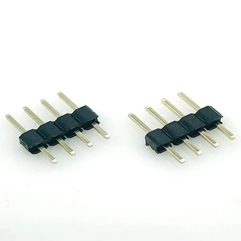 2.0mm 2mm pitch 4pin socket PCB single row straight male power connector pin header