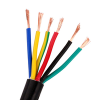 RVV RVVB Flachkabel 2x1,5 2x2,5mm PVC-Isoliertes Kupfer-Aluminium-Kabel Beleuchtungs-Lampenkabel Elektrisches Stromkabel