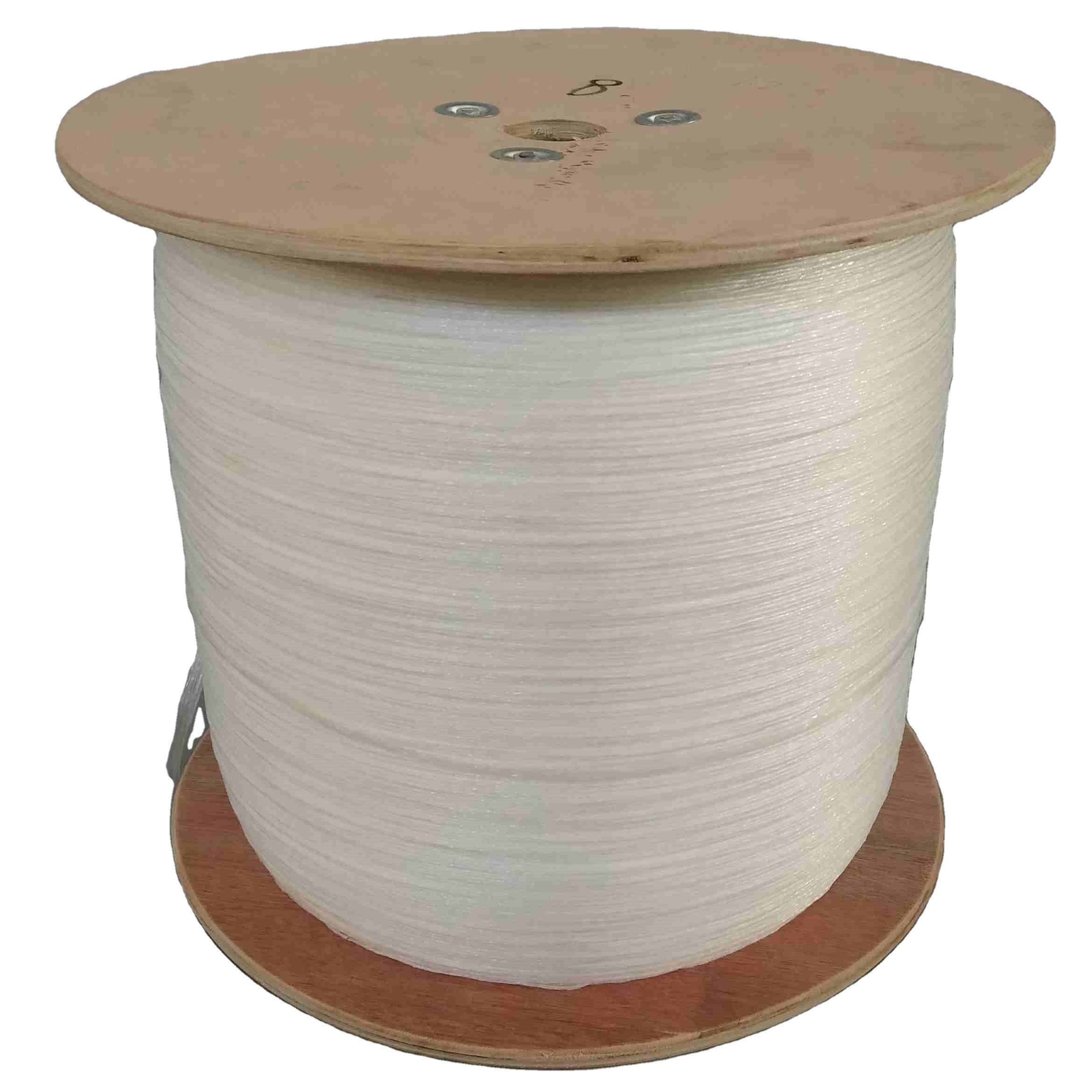 Высококачественная наполнительная пряжа для кабеля, 100% натуральный полипропиленовый материал с барабанной упаковкой