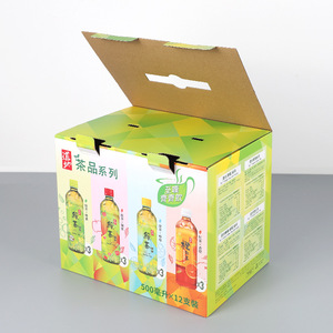 Hộp các tông sóng Nhà Máy Giá tùy chỉnh vận chuyển <span class=keywords><strong>carton</strong></span> cho bia nước giải khát chai thủy tinh bao bì hộp OEM - Product Image 2