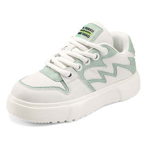 Chaussures décontractées pour hommes de haute qualité, nouvelle collection automne, confortables pour étudiants, plateforme haute, style 'bread shoes', rehaussantes, respirantes, tendance mode - Product Image 1