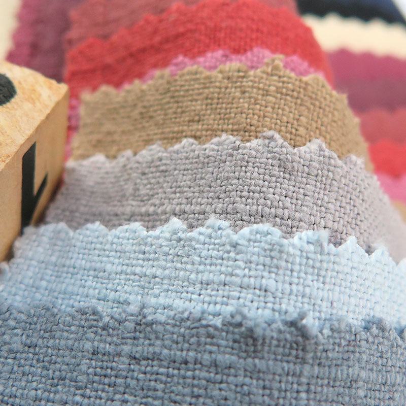 Оптовая продажа, плетеная хлопковая ткань в простом стиле, лидер продаж, 30% Лен, 70% вискоза, Высококачественная смешанная ткань для платьев, повседневная одежда, рубашки