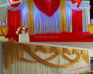 งานแต่งงาน Mehndi ฉากหลังพิธีประดับงานแต่งงานสีสันสดใส - Product Image 2