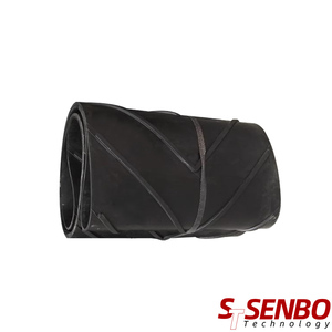Sabuk konveyor karet Chevron penanganan bahan tingkat makanan EP panjang kustom - Product Image 6