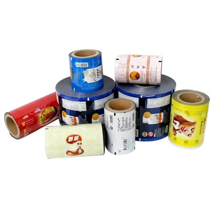Rollo metálico laminado de papel de aluminio de alta barrera con logotipo personalizado, bolsa de embalaje de patatas fritas de plástico Rollstock - Product Image 2