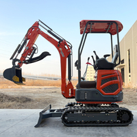 Mini-excavatrice tout-terrain de qualité supérieure pour le dragage des étangs à poissons, la remise en état des terrasses et la transplantation de semis