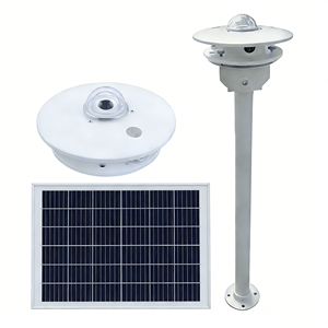 Pyranomètre solaire thermique à double lentille CDG-11B <span class=keywords><strong>TBQ</strong></span>, capteur de station météo, boîtier en alliage d'aluminium, plage de mesure 0-2000W/m - Product Image 1