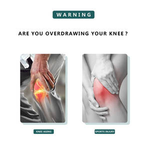 Rodillera de vibración 2024 para masaje con calefacción, opción de 3 niveles, masajeador de soporte de rodilla, OEM, ODM, otro producto de masaje - Product Image 5