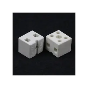 Isolator materiaal keramische terminal blok elektrische porselein blok