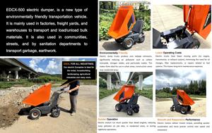 Antspower 2026, fabriqué en Chine, homologué CE, capacité de charge de 500 kg, <span class=keywords><strong>brouette</strong></span> à moteur <span class=keywords><strong>électrique</strong></span> à batterie, camion <span class=keywords><strong>électrique</strong></span> à 4 roues, mini-dumper de chantier - Product Image 6