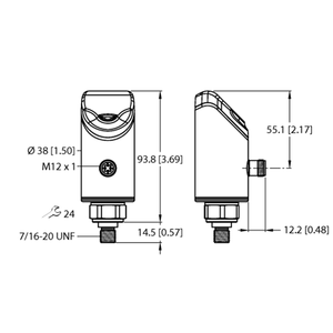 Capteur de pression Turck neuf et original ps510-400-05-2upn8-h1141 Ps510-250-03-li2upn8-h1141/x - Product Image 2