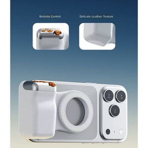 ด้ามจับโทรศัพท์แม่เหล็กแบบ MagSafe ป้องกันการสั่นไหว สำหรับถ่ายวิดีโอ ซูมกล้อง ใช้ได้กับ <span class=keywords><strong>iPhone</strong></span> และ Android - Product Image 2