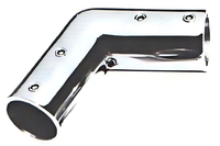 Raccord de tube en acier inoxydable 304/316, coude à 90°, avec vis de fixation pour main courante d'escalier, balustrade et tube de balustrade
