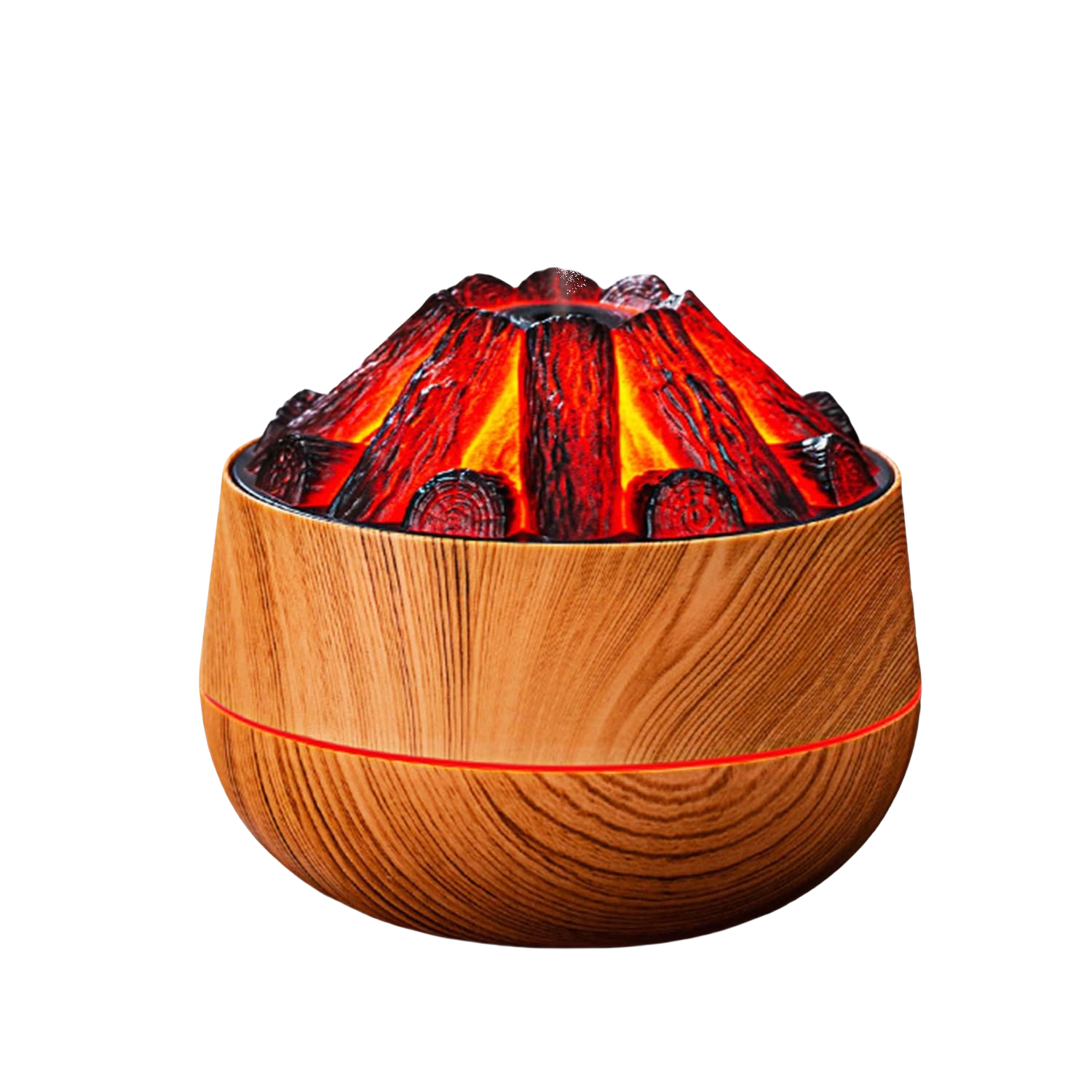 เม็ดไม้สีเข้ม