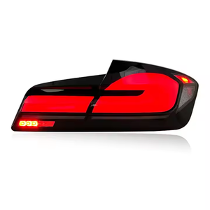 Fanale Posteriore Auto SJC per BMW Serie 5 F10 <span class=keywords><strong>F18</strong></span> 2011-2018, Luci Posteriori LED Modificate, Installazione Plug and Play - Product Image 4
