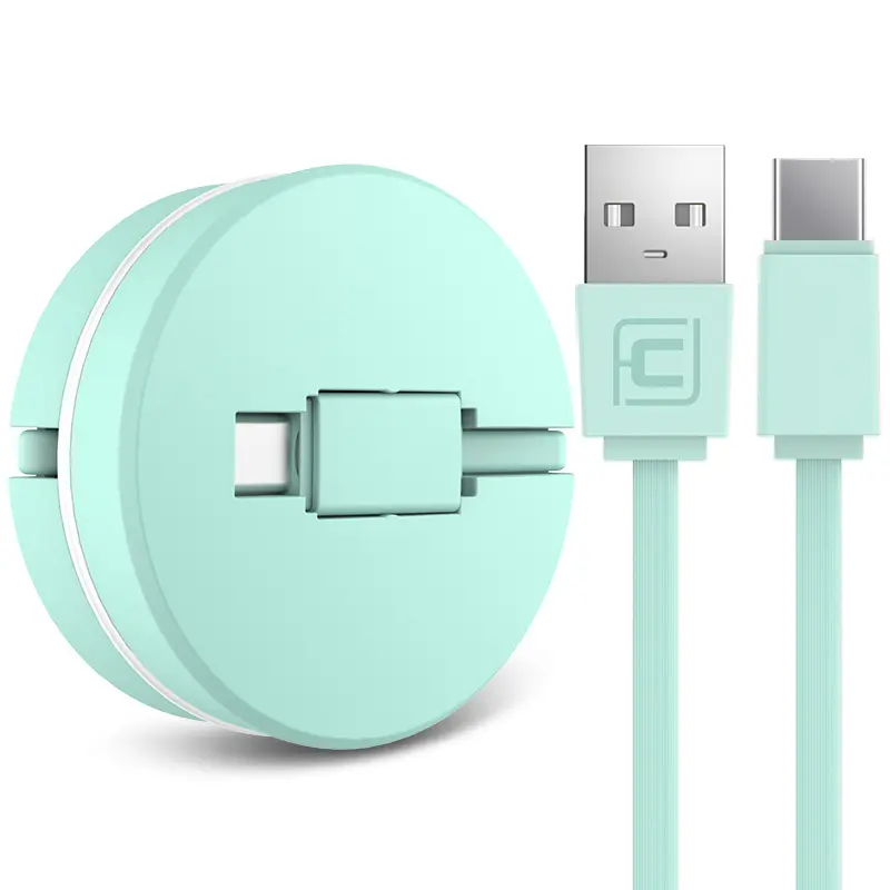 Portable nouveau produit 3 en 1 câble triade multi chargeur, ligne de charge rapide 3 en 1 câble usb ligne de chargeur zip ligne de données usb