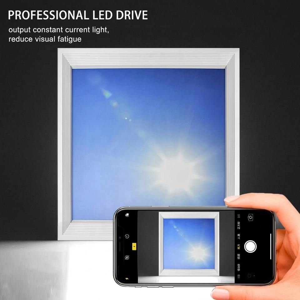 Led Prices On Window High CRI Recessed LED Sky Window Light, Artificial Blue Sky Virtual ...