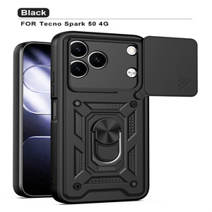 เคส Lichicase แบบหลายชั้นพร้อมขาตั้งแม่เหล็ก สำหรับ Tecno Spark 50 Pova Curve 2 - Product Image 5
