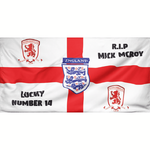 顶级促销廉价定制手工悬挂英格兰足球旗帜 - Product Image 6