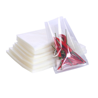Sac sous vide en nylon transparent, surface lisse, matériau de qualité alimentaire, scellable pour aliments pour bébés, chips de pommes de terre, sucre, nourriture pour animaux de compagnie, salade, stockage