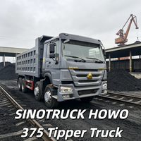 Самосвал SINOTRUCK HOWO 375 для добычи речного песка с просторной кабиной-спальным местом для снижения усталости при длительных поездках