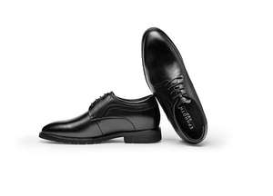 Chaussures habillées de <span class=keywords><strong>luxe</strong></span> haut de gamme pour hommes - Chaussures italiennes à lacets faites à la main - Chaussures Oxford formelles pour affaires - Hommes - Product Image 3