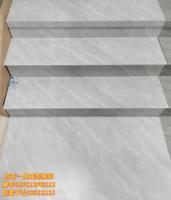 Carreaux d'escalier en porcelaine émaillée, directement de l'usine, en briques réfractaires, taille personnalisée, marches intérieures antidérapantes avec rainures, résistantes à l'usure et à la chaleur