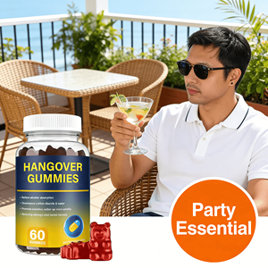 Suplemen Vegan Pereda Mabuk, Detoksifikasi Hati Akibat Alkohol, Permen Kunyah Anti Mabuk, Pendukung Imunitas - Product Image 5