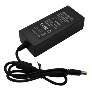 Adaptor 12 V 5A 60W AC DC Power Supply 5 Amp 12 Volt Adapter Charger untuk Layar LCD 5.5Mm * 2.5Mm DC Tip Barrel Jack Connector