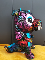 Nouveauté 2023 Jouets en stock Jouets en peluche de dragon de haute qualité Souvenir de Cracovie Pologne