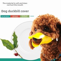 Muselière pour chien anti-morsure, anti-aboiement, empêche l'ingestion accidentelle, muselière de promenade pour chien, couvre-bouche arrondi pour chien