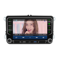 Lecteur DVD de voiture GPS 7 pouces pour VW Golf Polo Beetle Amarok Touran avec Carplay sans fil Android Auto pour VW Passat B5.5
