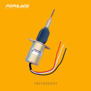 Válvula Solenoide 1821020C91 24V de Corte de Combustible para Motor Diésel Perkins, Temperatura Normal del Medio de Aceite - Product Image 2