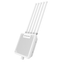 Meiweisi HW3000L Router Punto de Acceso Inalámbrico de Alta Potencia para Exteriores Empresarial AX3000 WiFi 6 Wave2 4x4 MU-MIMO Doble Banda 500m