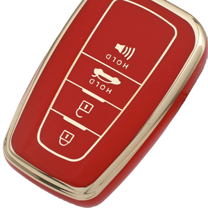 Funda para Llave de Coche HUIYANGLEYUN de TPU Impermeable y de Moda para Toyota RAV4/Sienna/Corolla Cross/GR <span class=keywords><strong>Sport</strong></span>/Yaris Ativ/Camry/CHR (2018-2020) - Product Image 1