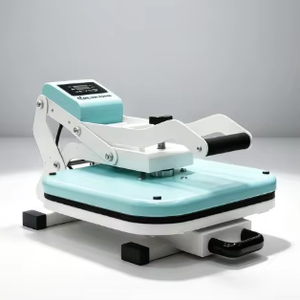 4 Memory Settings Heat Press Machine 38x38 cm Store Time and Temperature <strong>Presets</strong> for Efficient Batch T Shirt Printing - Product Image 2