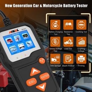 Tester per Batterie Auto Ancel BA301, Analizzatore di Sistema di Avviamento e Ricarica per Batterie Automobilistiche 12V, Tester per Batterie Auto 2000 CCA - Product Image 2