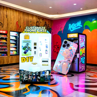 Distributeur automatique d'impression UV automatique en acier de Guangzhou Caiyunjuan pour des cas de téléphone avec la fonction de SDK