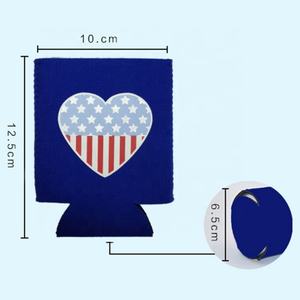 Support de bouteille de bière personnalisé par sublimation, porte-bouteille isotherme promotionnel vierge en néoprène, refroidisseur de canettes - Product Image 4